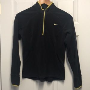 Nike fleece pullover jacket
